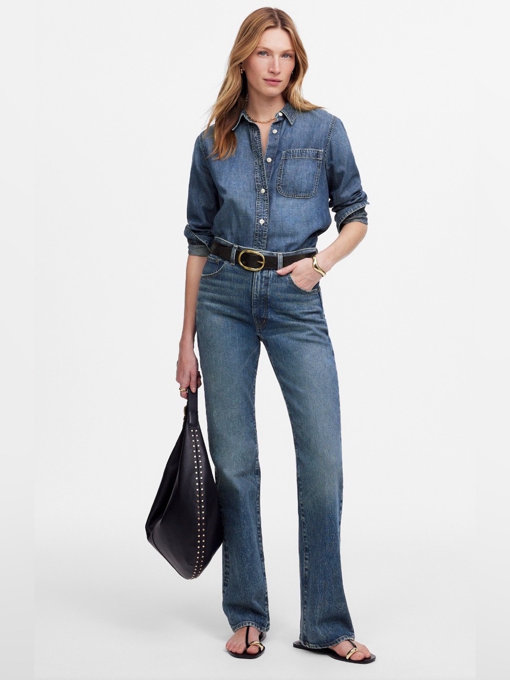 MADEWELL Relaxed Bootcut Jeans
